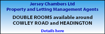 Double rooms available around Cowley Road and Headington, from Jersey Chambers Letting