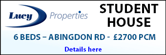Lucy Properties have a STUDENT HOUSE to let: 6 BEDS - ABINGDON RD -  �2700 PCM - Available August