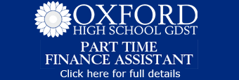 Oxford High School seek part-time Finance Assistant