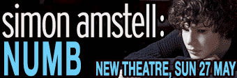 Simon Amstell at New Theatre, Oxford, 27 May 2012