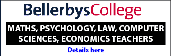 Bellerbys College seek Maths, Psychology, Law, Computer Science and Economics teachers