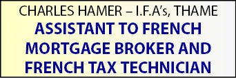 Charles Hamer seeks ASSISTANT TO FRENCH MORTGAGE BROKER and FRENCH TAX TECHNICIAN