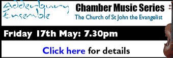 Members of Adderbury Ensemble perform String Quartets and Quintets.  17th May