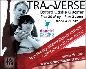 Dancin' Oxford present TraVerse: 150-strong international dance company, Oxford Castle Quarter, Thu 30th May - Sun 2nd June