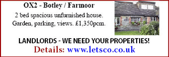 Attractive 2 bedroom cottage to let in Farmoor.