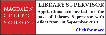 Magdalen College School seeks Library Supervisor