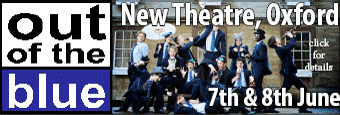Out of the Blue performing at the New Theatre