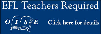 OISE Oxford seeks qualified EFL teachers