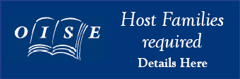 Oxford International School of English require warm and welcoming host families.