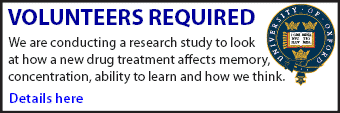 Volunteers Required for Research Study; 20-55, right handed, light or non-smoker.