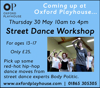 Street Dance Workshop at the Oxford Playhouse
