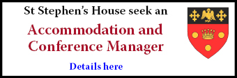 St Stephen's House seeks an Accommodation and Conference Manager