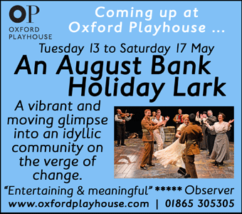 Oxford Playhouse presents An August Bank Holiday Lark - a glimpse into a community about to change, Tue 13 - Sat 17 May
