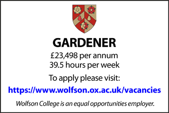 Wolfson College seeks a Gardener