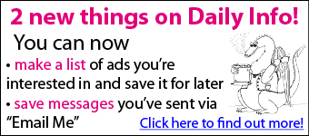 Daily Info, Oxford: New functionality on the website!