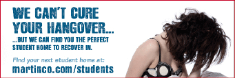Martin & Co. can't cure your hangover but they can find you a cheap student house. One less headache, right?