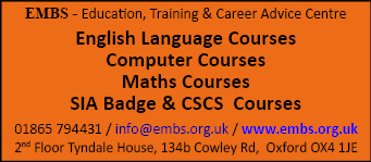 EMBS offers English Language, Computer, Maths and SIA Badge & CSCS Courses EMBS offers English Language, Computer, Maths and SIA Badge & CSCS Courses