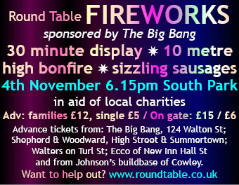 Round Table Big Bang Fireworks