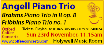 Daily Info, Oxford Events: Coffee Concert this Sunday