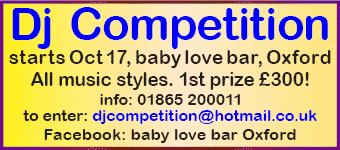 Daily Info, Oxford: DJ competition at baby love bar!