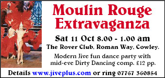 Daily Info, Oxford Events: Moulin Rouge Extravanga, Sat 11th October