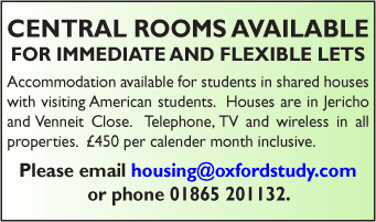 WISC: Central Rooms Available