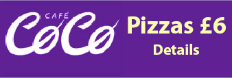 Oxford Food: 2 Pizzas for �10 at Caf� Coco!