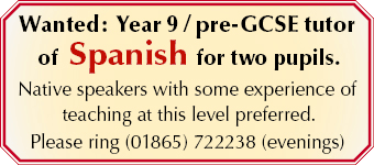 Spanish Tutor Wanted