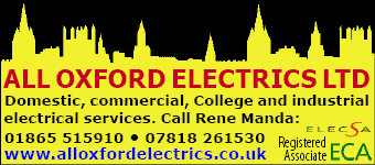 All Oxford Electrics: Domestic, commercial, College & industrial electrical services