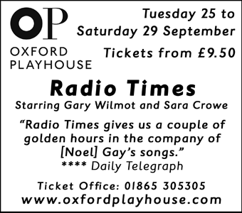 Radio Times at The Oxford Playhouse, Tuesday 25th - Saturday 29th September