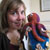 Miranda, Daily Info director - octopus crocheted by Jen Pawsey