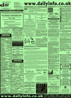 Click this Daily Info sheet to see the current issue