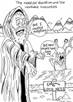 God vs. Nessie