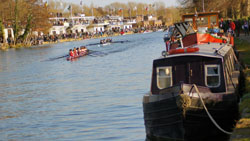 Boats on the river, Oxford