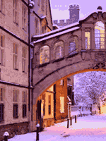 Hertford Bridge in snow - � 2010 Jamie Huddlestone
