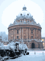 Radcliffe Camera in snow - � 2010 Jamie Huddlestone