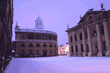 Sheldonian Theatre in snow - � 2010 Jamie Huddlestone