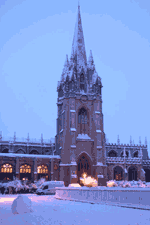 St Mary's in snow - � 2010 Jamie Huddlestone
