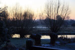 The river at the Victoria Arms, Old Marston, Oxford