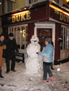 The Duke's snowman, St Clements!