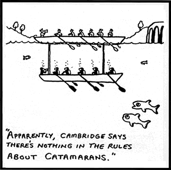 Cartoon: Boat Race