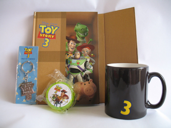 Toy Story Goodies to be won with one-sentence film reviews.