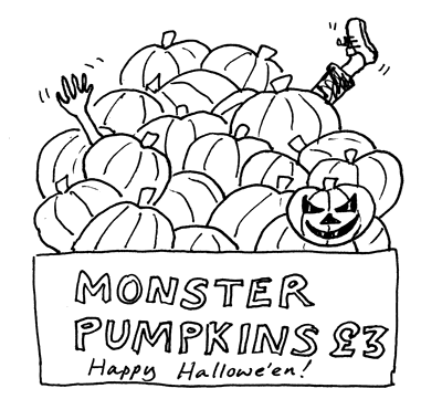 Pumpkin cartoon