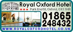 Daily Info, Oxford: central accommodation at Royal Oxford Hotel