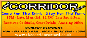 Daily Info, Oxford: click here for the Corridor, 119 Cowley Road, Oxford