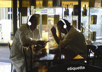 Rotozaza present Etiquette, an interactive performance