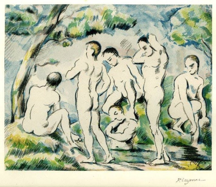 Cezanne's The Bathers