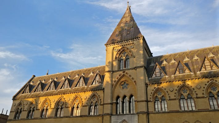 The Oxford University Museum of Natural History, in all its splendour