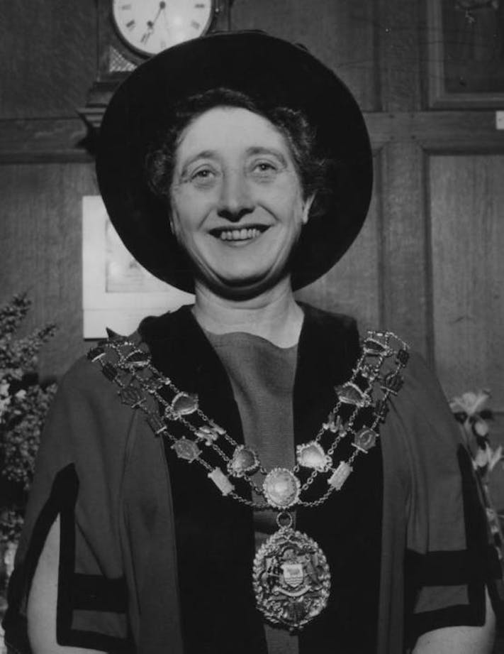 Olive Gibbs, former Lord Mayor of Oxford and first female chair of Oxford City Council