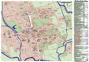Oxford By Day Map